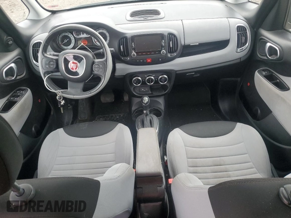 2014 FIAT 500L Easy z VIN ZFBCFABH9EZ016885, wystawiony jako Copart lot #58693655 z przebiegiem 162 898 mil mil oraz Czysty tytuł • Clean title. Historia ofert i sprzedaży dostępna na DreamBid. Obrazek 8.