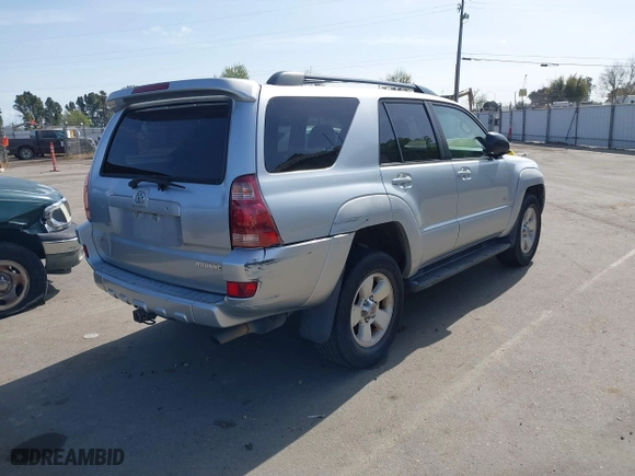 2004 Toyota 4Runner SR5 with VIN JTEZU14RX40036354, listed as a IAAI auction lot 41871912 with 131,036 mi miles. Bid and sale history available at carsss.com. Image 4.