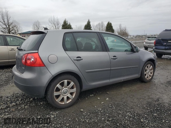 2008 Volkswagen Rabbit S with VIN WVWDB71K28W332616, listed as a Copart auction lot 45552265 with 184,135 mi miles and Salvage title. Bid and sale history available at DreamBid. Image 3.