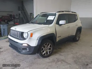 2018 Jeep Renegade Latitude with VIN ZACCJBBB2JPH23798, listed as a IAAI auction lot 41137881 with NaN miles. Bid and sale history available at carsss.com. Image 2.