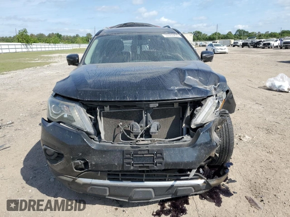 2020 Nissan Pathfinder Platinum with VIN 5N1DR2DM8LC593296, listed as a Copart auction lot 53353255 with 92,232 mi miles and Salvage title. Bid and sale history available at DreamBid. Image 5.