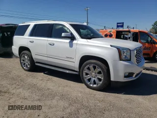 2018 GMC Yukon Denali with VIN 1GKS1CKJ8JR231789, listed as a Copart auction lot 45655024 with 76,085 mi miles and Salvage Title. Bid and sale history available at carsss.com. Image 4.