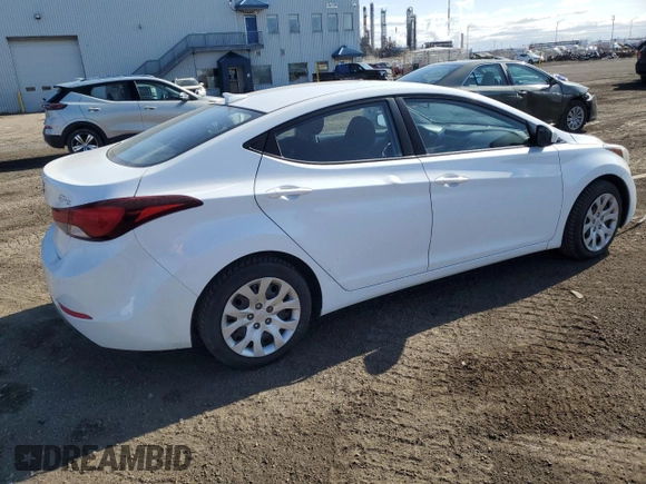 2016 Hyundai Elantra SE with VIN 5NPDH4AE8GH683400, listed as a Copart auction lot 51216025 with 179,569 mi miles and Salvage title. Bid and sale history available at DreamBid. Image 3.