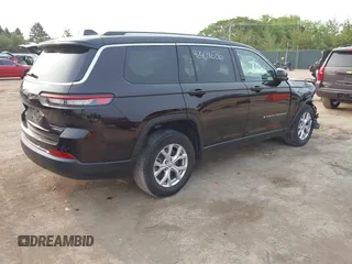2022 Jeep Grand Cherokee Limited with VIN 1C4RJKBG1N8539066, listed as a IAAI auction lot 42404686 with 32,764 mi miles and . Bid and sale history available at DreamBid. Image 4.