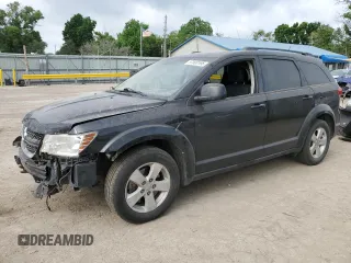 2012 Dodge Journey SXT z VIN 3C4PDCBG2CT314562, wystawiony jako Copart lot #57500195 z przebiegiem 156 319 mil mil oraz Szkoda całkowita • Salvage title. Historia ofert i sprzedaży dostępna na DreamBid. Obrazek 1.