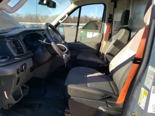 2021 Ford Transit Cargo with VIN 1FTBR3X8XMKA83071, listed as a Copart auction lot 80474914 with 38,027 mi miles and Salvage title. Bid and sale history available at DreamBid. Image 7.