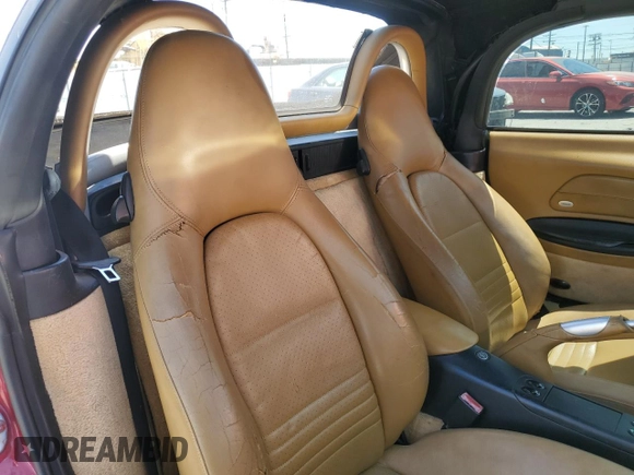 2001 Porsche Boxster with VIN WP0CA29851U623400, listed as a Copart auction lot 62940895 with 102,734 mi miles and Salvage title. Bid and sale history available at DreamBid. Image 10.