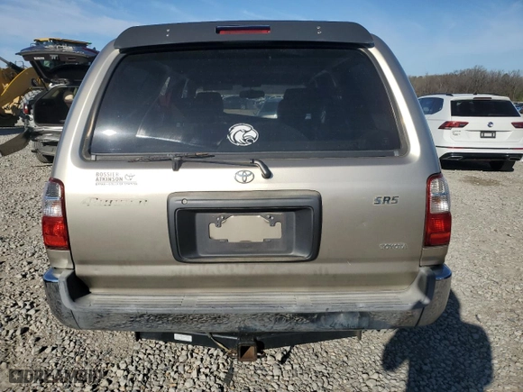 2001 Toyota 4Runner SR5 with VIN JT3GN86R610180286, listed as a Copart auction lot 49240605 with 381,915 mi miles and Salvage Title. Bid and sale history available at carsss.com. Image 6.