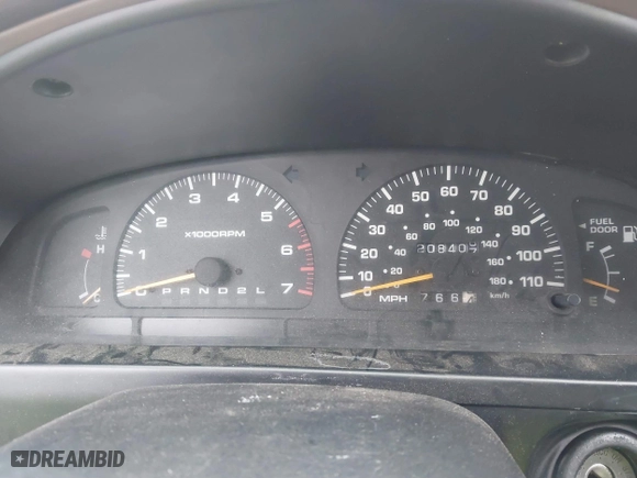 1998 Toyota 4Runner with VIN JT3GM84R2W0034920, listed as a IAAI auction lot 41550366 with 208,407 mi miles. Bid and sale history available at carsss.com. Image 7.