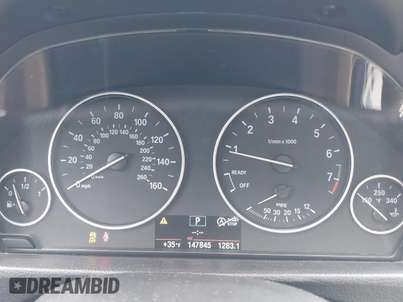 2015 BMW 3 Series 328i Gran Turismo xDrive with VIN WBA3X5C50FD560192, listed as a IAAI auction lot 41364038 with 147,845 mi miles and . Bid and sale history available at DreamBid. Image 7.