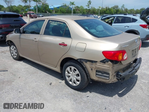 2009 Toyota Corolla with VIN 1NXBU40E09Z083012, listed as a IAAI auction lot 42656914 with 161,106 mi miles and . Bid and sale history available at DreamBid. Image 3.