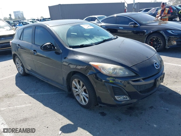 2010 Mazda Mazda3 s Sport with VIN JM1BL1H65A1296255, listed as a IAAI auction lot 42018973 with 143,903 mi miles. Bid and sale history available at carsss.com. Image 1.