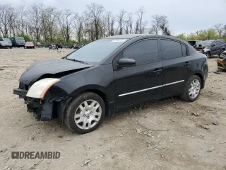 2012 Nissan Sentra S with VIN 3N1AB6AP9CL606999, listed as a Copart auction lot 52745775 with 172,568 mi miles and Salvage Title. Bid and sale history available at DreamBid. Image 1.