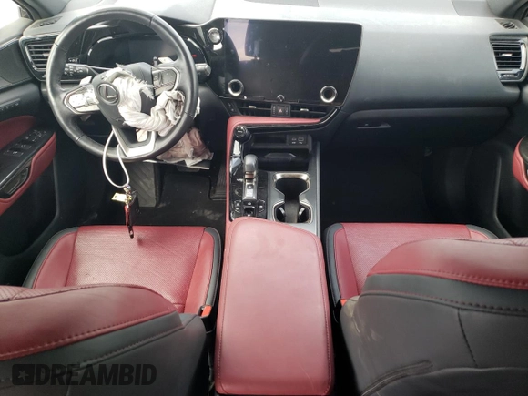 2022 Lexus NX 350h Luxury with VIN JTJHKCEZ9N2000478, listed as a Copart auction lot 53864374 with 27,986 mi miles and Salvage Title. Bid and sale history available at DreamBid. Image 8.