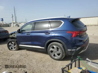 2022 Hyundai Santa Fe SEL with VIN 5NMS3DAJ6NH473438, listed as a Copart auction lot 48191605 with 46,744 mi miles and Salvage Title. Bid and sale history available at carsss.com. Image 2.