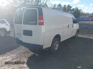 2020 Chevrolet Express Cargo with VIN 1GCWGAFPXL1145075, listed as a IAAI auction lot 41215528 with 115,466 mi miles and . Bid and sale history available at DreamBid. Image 4.