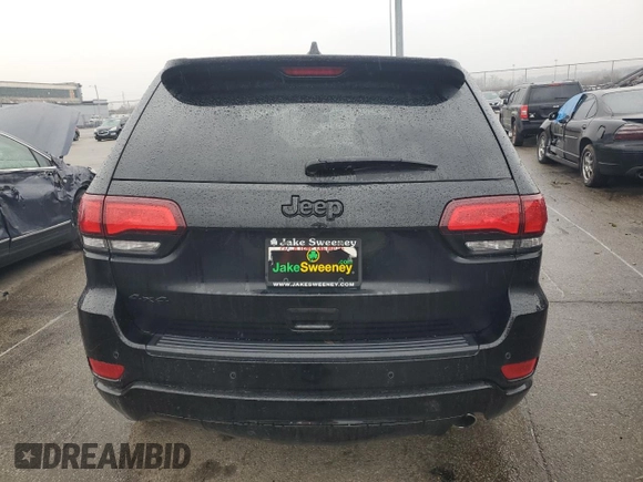 2022 Jeep Grand Cherokee WK Laredo X with VIN 1C4RJFAG6NC116294, listed as a Copart auction lot 83883234 with 35,497 mi miles and Salvage Title. Bid and sale history available at carsss.com. Image 6.