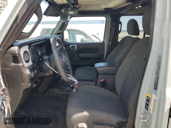 2024 Jeep Wrangler Sport S with VIN 1C4PJXDN4RW107105, listed as a Copart auction lot 51469895 with 30,545 mi miles and Salvage Title. Bid and sale history available at carsss.com. Image 7.