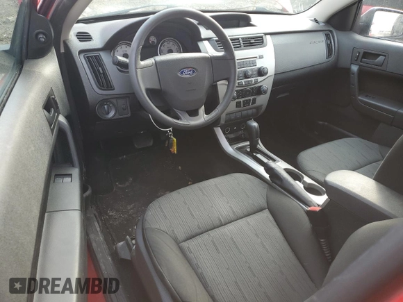 2008 Ford Focus SE with VIN 1FAHP33N98W116951, listed as a Copart auction lot 47527265 with 105,278 mi miles and Non Repairable. Bid and sale history available at carsss.com. Image 8.
