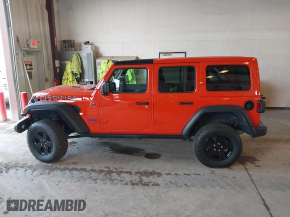 2023 Jeep Wrangler Sport with VIN 1C4HJXDG7PW676453, listed as a IAAI auction lot 42222995 with 32,347 mi miles and . Bid and sale history available at DreamBid. Image 14.
