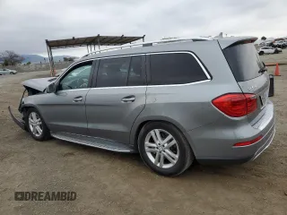 2015 Mercedes-Benz GL-Class GL 450 with VIN 4JGDF6EE9FA469965, listed as a Copart auction lot 55164434 with Not Provided miles and Salvage Title. Bid and sale history available at carsss.com. Image 2.