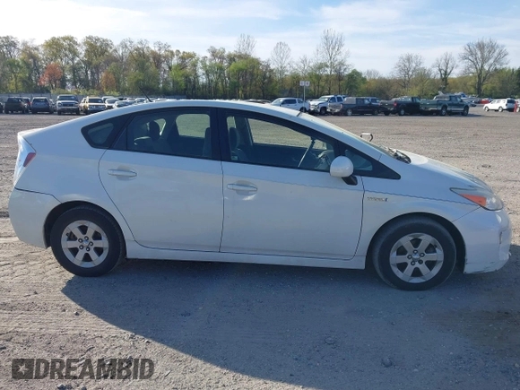 2012 Toyota Prius One with VIN JTDKN3DU2C1520448, listed as a IAAI auction lot 42108210 with 141,657 mi miles. Bid and sale history available at carsss.com. Image 13.