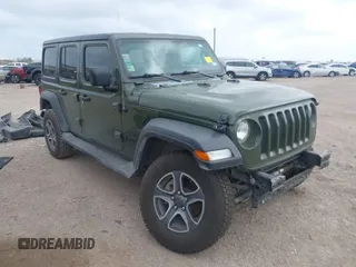 2021 Jeep Wrangler Unlimited Willys с VIN 1C4HJXDN3MW701553, выставлен на аукционе IAAI как лот 41707600 с пробегом 70 523 миль миль и . История ставок и продаж доступна на DreamBid. Изображение 1.