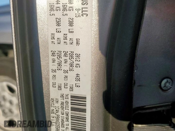 2016 Jeep Patriot Sport z VIN 1C4NJPBAXGD550603, wystawiony jako Copart lot #52354195 z przebiegiem 93 178 mil mil oraz Tytuł czysty. Historia ofert i sprzedaży dostępna na DreamBid. Obrazek 13.