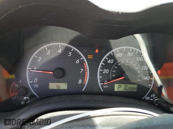 2013 Toyota Corolla L with VIN 5YFBU4EE5DP115665, listed as a Copart auction lot 54846775 with 162,094 mi miles and Salvage Title. Bid and sale history available at DreamBid. Image 9.