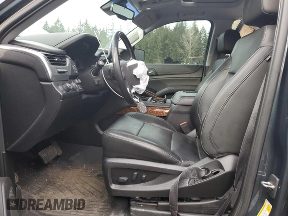 2019 Chevrolet Suburban Premier with VIN 1GNSKJKJ0KR215401, listed as a Copart auction lot 43479535 with Not Provided miles and Salvage Title. Bid and sale history available at DreamBid. Image 7.