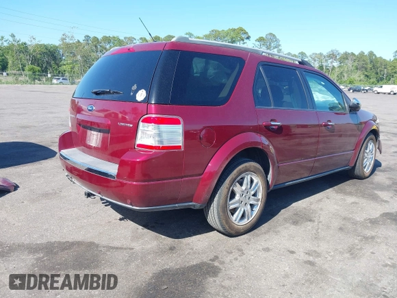 2008 Ford Taurus X Limited with VIN 1FMDK03W58GA14096, listed as a IAAI auction lot 42162760 with 122,347 mi miles and . Bid and sale history available at DreamBid. Image 4.