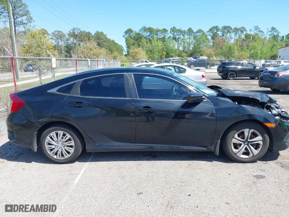 2017 Honda Civic Sedan LX with VIN 19XFC2F57HE061090, listed as a IAAI auction lot 41887402 with 129,167 mi miles. Bid and sale history available at carsss.com. Image 13.