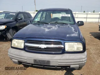 2001 Chevrolet Tracker z VIN 2CNBJ13C616955326, wystawiony jako Copart lot #64105184 z przebiegiem 138 156 mil mil oraz Tytuł czysty. Historia ofert i sprzedaży dostępna na DreamBid. Obrazek 5.