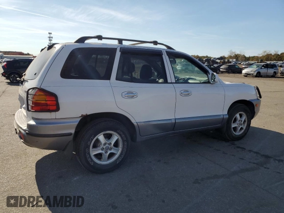 2002 Hyundai Santa Fe GLS with VIN KM8SC13D42U162953, listed as a Copart auction lot 77953044 with 98,463 mi miles and Clean Title. Bid and sale history available at carsss.com. Image 3.