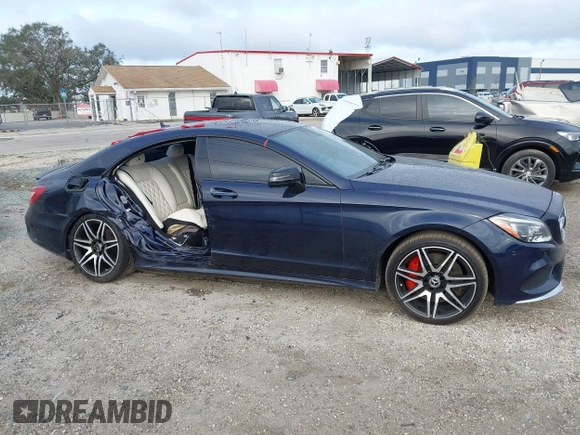 2018 Mercedes-Benz CLS-Class CLS 550 with VIN WDDLJ7DB4JA204462, listed as a IAAI auction lot 41303191 with 100,291 mi miles. Bid and sale history available at carsss.com. Image 13.