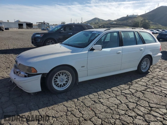 2003 BMW 5 Series 525iAT with VIN WBADS43433GE11244, listed as a Copart auction lot 47793985 with 120,512 mi miles and Clean Title. Bid and sale history available at carsss.com. Image 1.