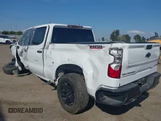 2021 Chevrolet Silverado 1500 Custom Trail Boss with VIN 3GCPYCEF1MG439764, listed as a IAAI auction lot 41868327 with 30,981 mi miles and . Bid and sale history available at DreamBid. Image 3.