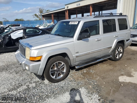 2006 Jeep Commander with VIN 1J8HH48K96C289162, listed as a Copart auction lot 80979074 with 170,581 mi miles and Salvage Title. Bid and sale history available at carsss.com. Image 1.