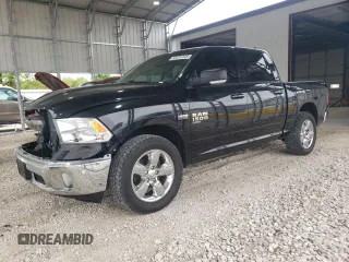 2019 Ram 1500 Big Horn with VIN 1C6RR7LT3KS526696, listed as a Copart auction lot 55231545 with 150,895 mi miles and Salvage title. Bid and sale history available at DreamBid. Image 1.