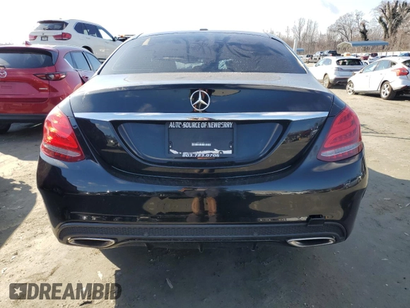 2015 Mercedes-Benz C-Class C 400 with VIN 55SWF6GB9FU024499, listed as a Copart auction lot 86056314 with 62,347 mi miles and Salvage Title. Bid and sale history available at carsss.com. Image 6.