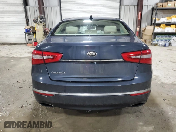 2014 Kia Cadenza Premium with VIN KNALN4D77E5134637, listed as a Copart auction lot 83907434 with 141,104 mi miles and Salvage Title. Bid and sale history available at carsss.com. Image 6.