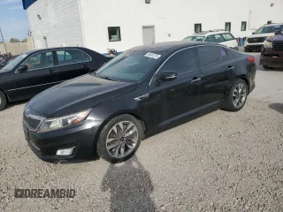2015 Kia Optima SXL Turbo with VIN 5XXGR4A64FG386122, listed as a Copart auction lot 54451215 with 161,913 mi miles and Clean Title. Bid and sale history available at DreamBid. Image 1.