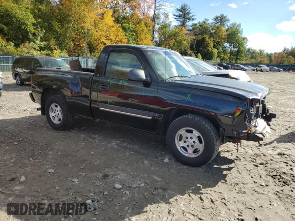 2003 Chevrolet Silverado 1500 with VIN 1GCEC14V03Z269270, listed as a Copart auction lot 74740734 with 101,254 mi miles and Salvage Title. Bid and sale history available at carsss.com. Image 4.