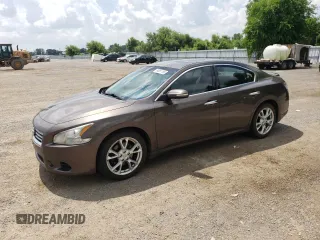 2012 Nissan Maxima S with VIN 1N4AA5AP5CC811201, listed as a Copart auction lot 64061185 with 186,970 mi miles and Clean title. Bid and sale history available at DreamBid. Image 1.