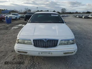 1997 Mercury Grand Marquis LS with VIN 2MELM75W6VX626800, listed as a Copart auction lot 48262195 with 189,556 mi miles and Salvage Title. Bid and sale history available at DreamBid. Image 5.