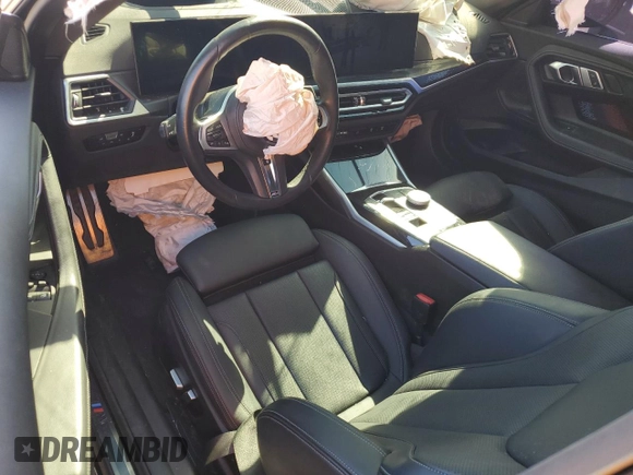 2023 BMW 2 Series M240i with VIN 3MW43CM06P8D06184, listed as a Copart auction lot 42355285 with 18,062 mi miles and Non Repairable. Bid and sale history available at DreamBid. Image 8.