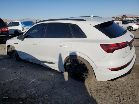 2022 Audi e-tron Chronos with VIN WA1VABGE9NB040096, listed as a Copart auction lot 44611785 with 49,609 mi miles and Salvage Title. Bid and sale history available at carsss.com. Image 2.