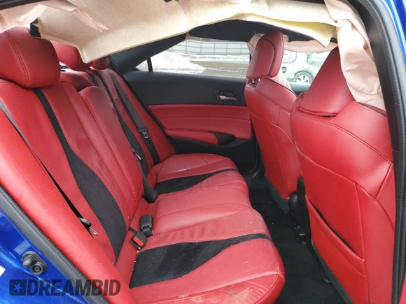 2019 Acura ILX w/Premium/A-Spec Pkg with VIN 19UDE2F81KA002043, listed as a Copart auction lot 72591162 with 83,842 mi miles. Bid and sale history available at carsss.com. Image 10.