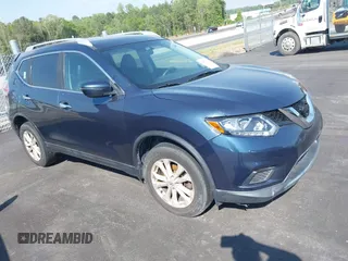 2016 Nissan Rogue SL with VIN 5N1AT2MT2GC826333, listed as a IAAI auction lot 42030632 with 120,329 mi miles and . Bid and sale history available at carsss.com. Image 1.