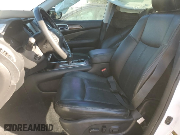 2020 Nissan Pathfinder Platinum with VIN 5N1DR2DN9LC632566, listed as a Copart auction lot 76252874 with 62,166 mi miles and Salvage title. Bid and sale history available at DreamBid. Image 7.